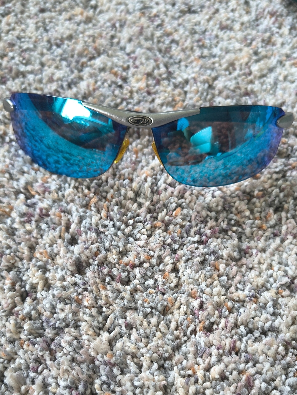 Unisex Polarized Sunglasses Blue Tidle Wave